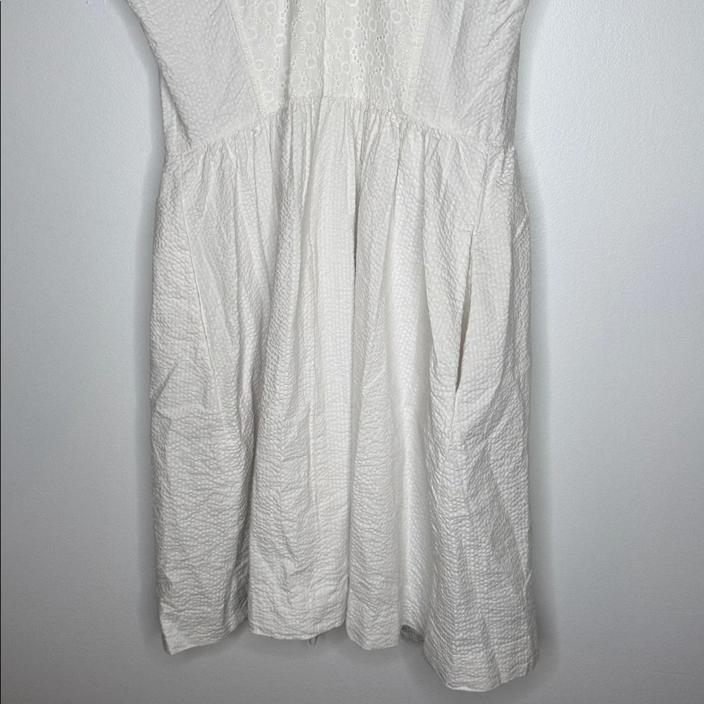 Lilly Pulitzer Bay Dress White Lace Shift Sleeveless Style 47906 size 6 - Picture 8 of 12